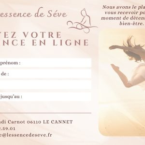 paiement en ligne de la séance